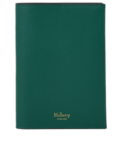 Mulberry Passport Slip, Leather, Green, MIV, B, 3*